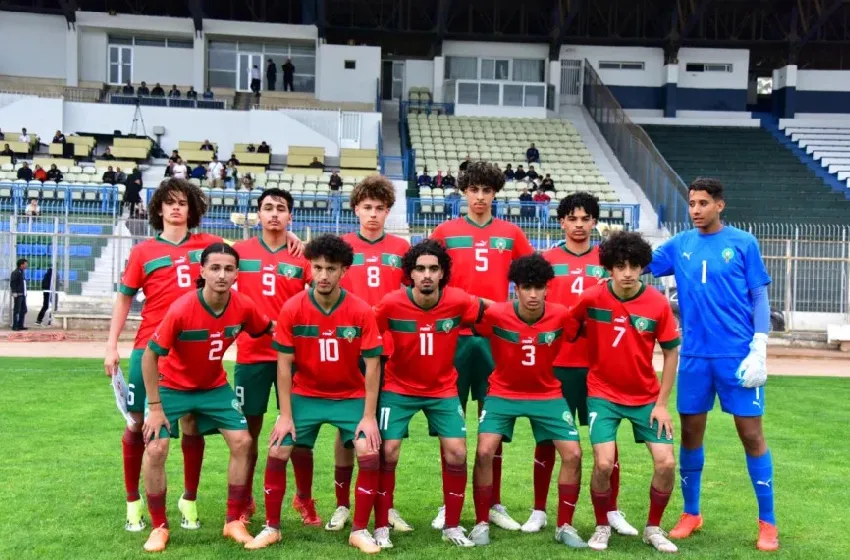 بطولة اتحاد شمال إفريقيا لكرة القدم لأقل من 17 سنة ..المنتخب المغربي يفوز على نظيره المصري (2 -1)