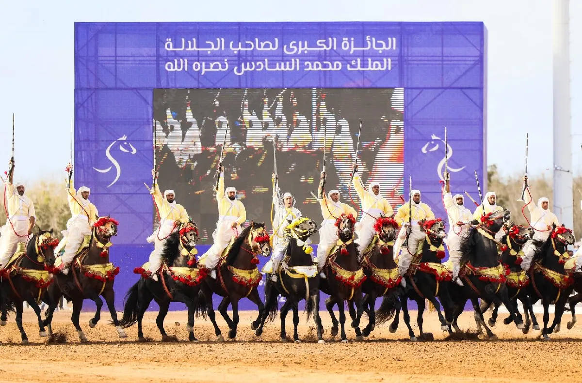 الجائزة الكبرى لصاحب الجلالة الملك محمد السادس للتبوريدة.. أبرز محطات الدورة الـ17 لمعرض الفرس للجديدة