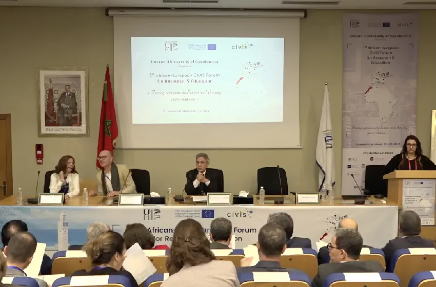 الدار البيضاء.. افتتاح أشغال الدورة الأولى لمنتدى " CIVIS أفريقيا - أوروبا" للبحث والتعليم
