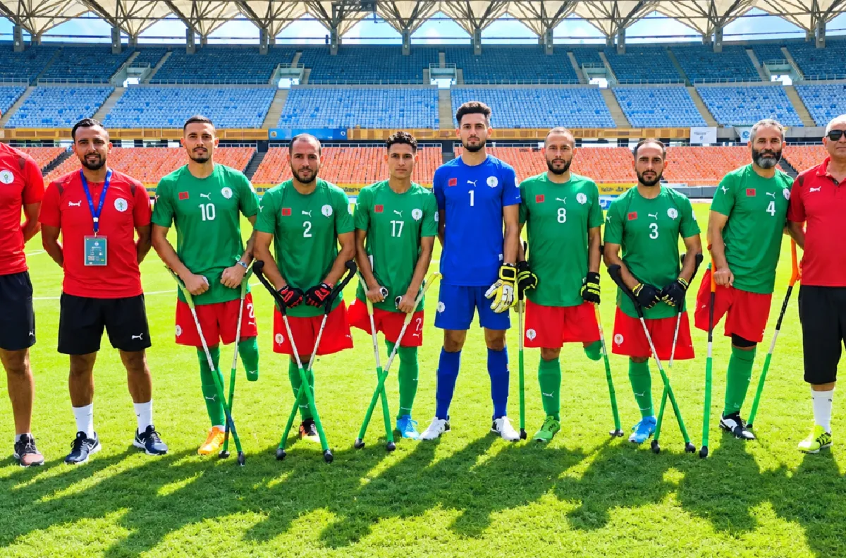 مراكش: المنتخب الوطني لكرة القدم للمبتورين يخوض مباراة ودية أمام نظيره البولندي