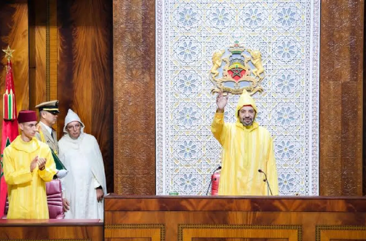 جلالة الملك يوجه خطابا ساميا بمناسبة افتتاح الدورة الأولى من السنة التشريعية الأولى من الولاية التشريعية الثانية عشرة