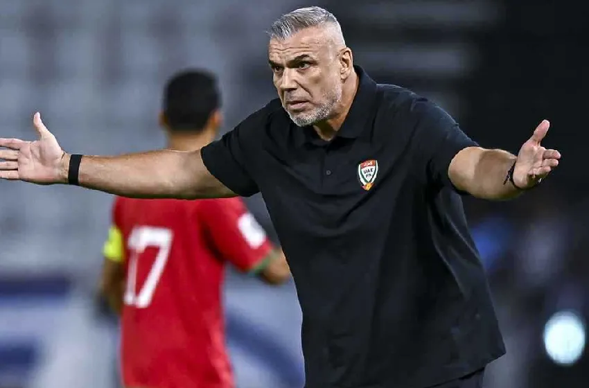 اتحاد الكرة الإماراتي ينهي التعاقد مع مدرب المنتخب كوزمين أولاريو