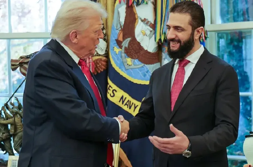 الرئيس السوري ونظيره الأمريكي يبحثان تعزيز العلاقات الثنائية