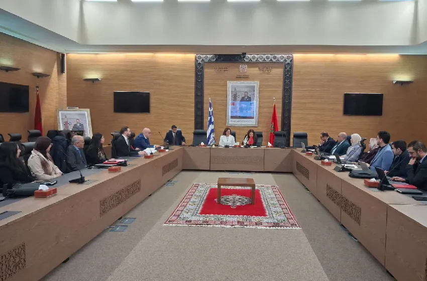 وزارة العدل تستقبل الكاتبة العامة لوزارة العدل بجمهورية اليونان لتعزيز التعاون الثنائي في مجال العدالة