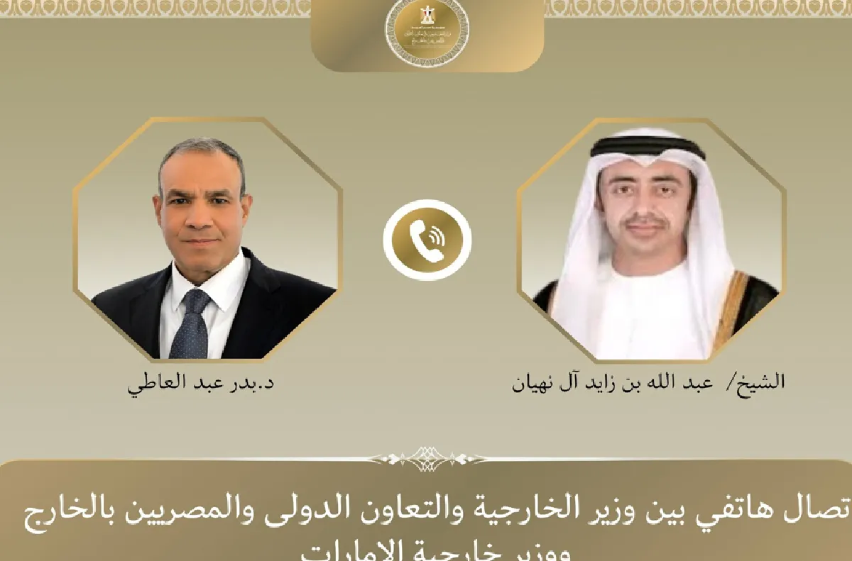 وزيرا خارجية مصر والإمارات يؤكدان أهمية العمل على تخطي التحديات بالمنطقة وانعكاساتها على أمن البحر الأحمر