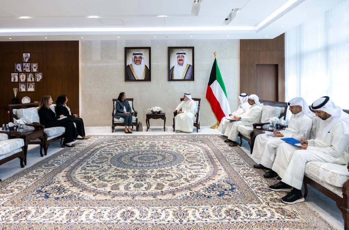 وزير الخارجية الكويتي يبحث مع مسؤولة أممية ملف المفقودين الكويتيين