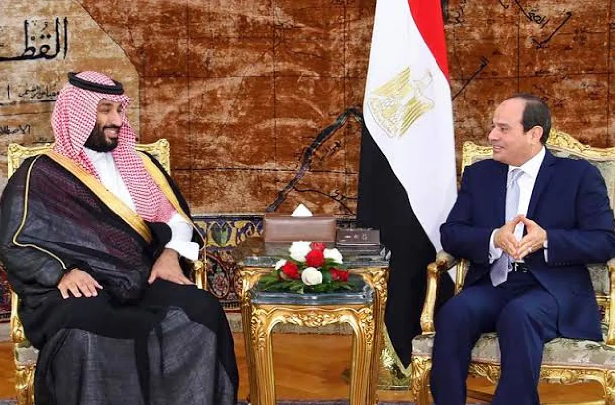 الرئيس المصري وولي العهد السعودي يبحثان العلاقات الثنائية والقضايا الإقليمية