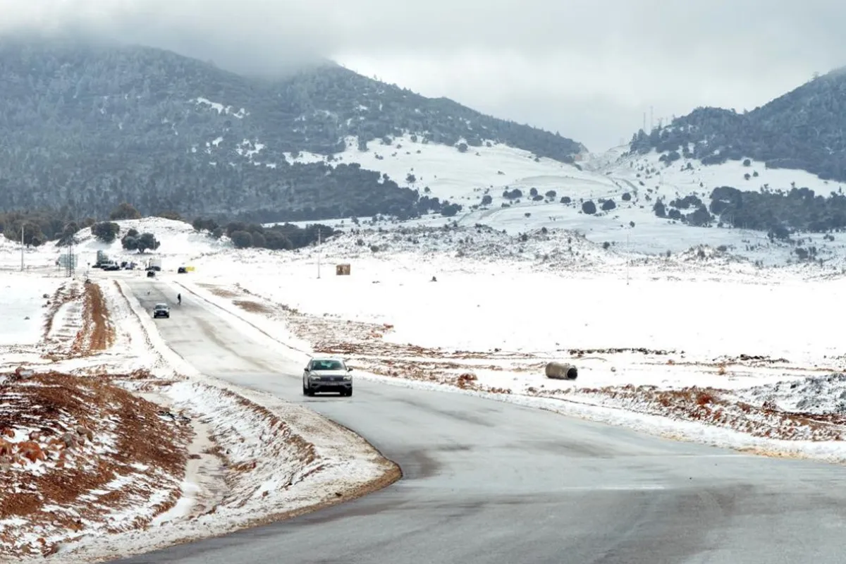 مقاييس التساقطات الثلجية المسجلة بالمملكة