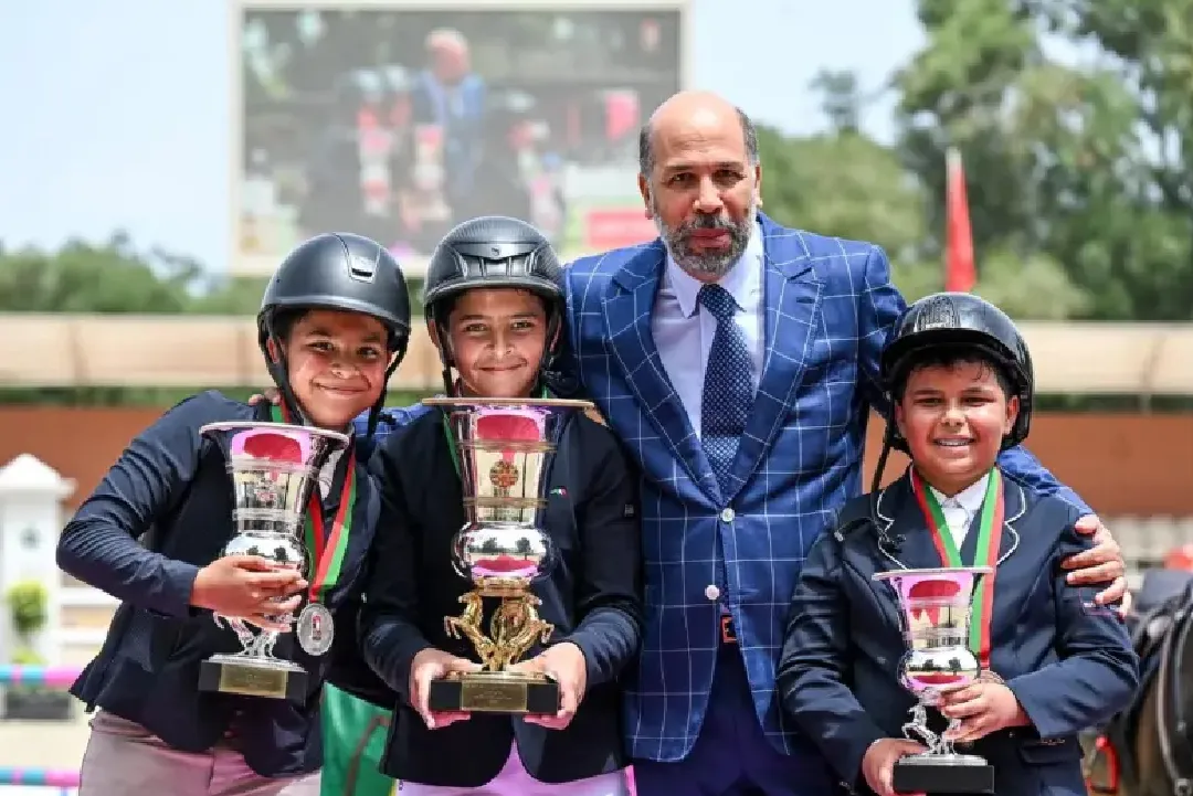 أسبوع الفرس 2026 (بطولة المغرب للقفز على الحواجز لأقل من 13 سنة).. الفارس فيصل بيشا يفوز بجائزة صاحب السمو الملكي ولي العهد الأمير مولاي الحسن