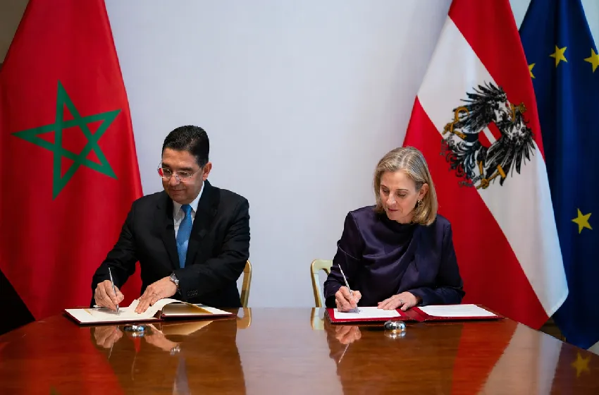 المغرب والنمسا يوقعان مذكرة تفاهم ترسي حوارا استراتيجيا
