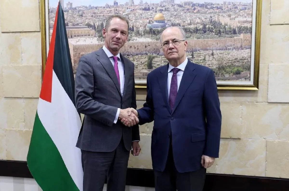 نائب الرئيس الفلسطيني يبحث مع مفوضة الاتحاد الأوروبي لشؤون المتوسط التطورات الإقليمية والدولية