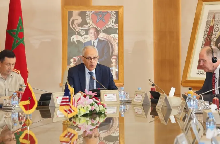 السيد لوديي يستقبل وفدا من الكونغرس الأمريكي يقوده السيد ترينت كيلي في زيارة عمل إلى المغرب