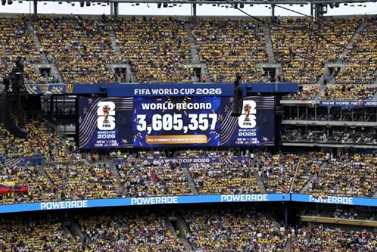 مونديال 2026.. إقبال جماهيري قياسي يتجاوز 6.5 ملايين مشجع في الملاعب (أندرو جيولياني)
