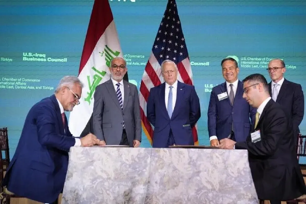 العراق والولايات المتحدة يوقعان 48 اتفاقا ومذكرة تفاهم وتعاون اقتصادي