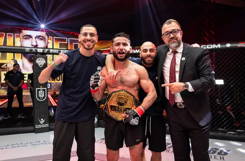 المغربي كزافيي علاوي يحافظ على لقبه بطلا للنسخة العربية الـ 68 من بطولة "محاربي الإمارات"