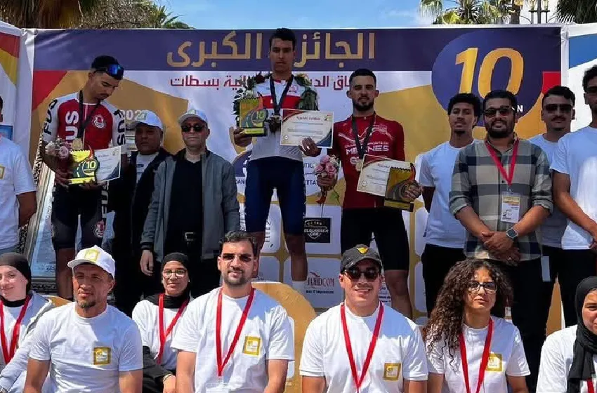 دراجات : كمال محروك وسلمى حريري يتوجان بالجائزة الوطنية الكبرى لسطات في نسختها العاشرة.