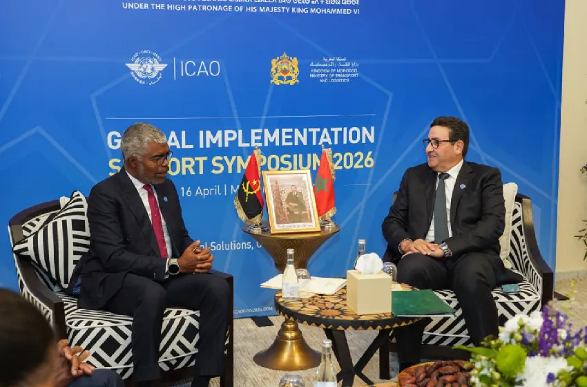 السيد قيوح يبحث بمراكش مع نظيره الأنغولي سبل تعزيز التعاون في مجال النقل