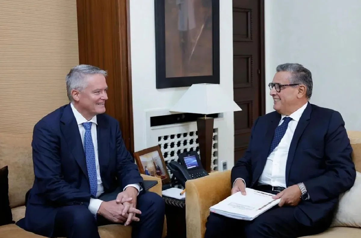 السيد أخنوش يتباحث بباريس مع الأمين العام لمنظمة التعاون والتنمية الاقتصادية