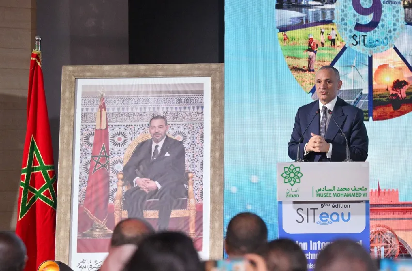 المغرب وضع تحت القيادة النيرة لجلالة الملك سياسة مندمجة واستباقية لتدبير المياه (السيد مزور)