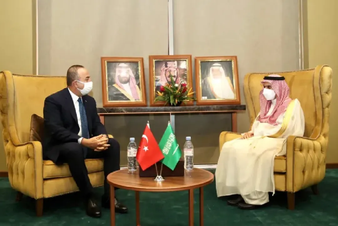 وزير الخارجية السعودي ونظيره التركي يبحثان آخر المستجدات الإقليمية