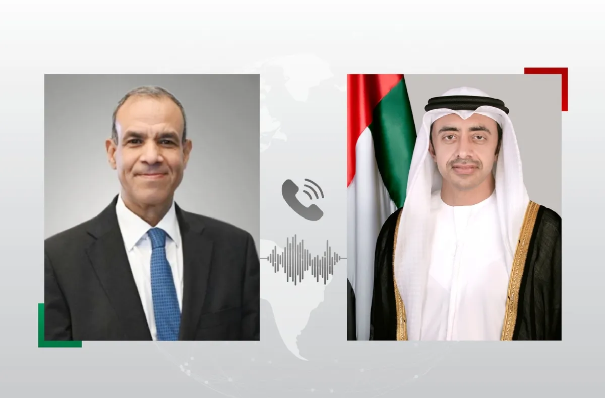 وزيرا خارجية الإمارات ومصر يبحثان آخر التطورات في الشرق الأوسط