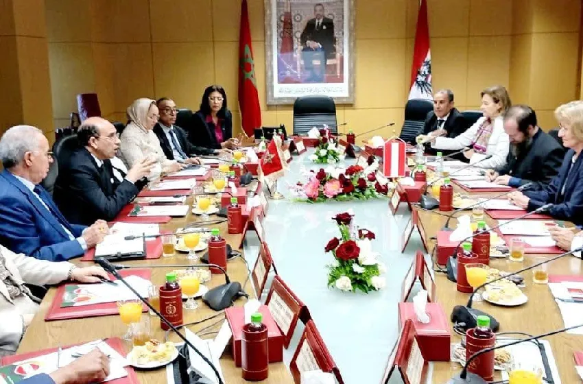 السيد البلوي يجري مباحثات مع المدعية العامة لجمهورية النمسا