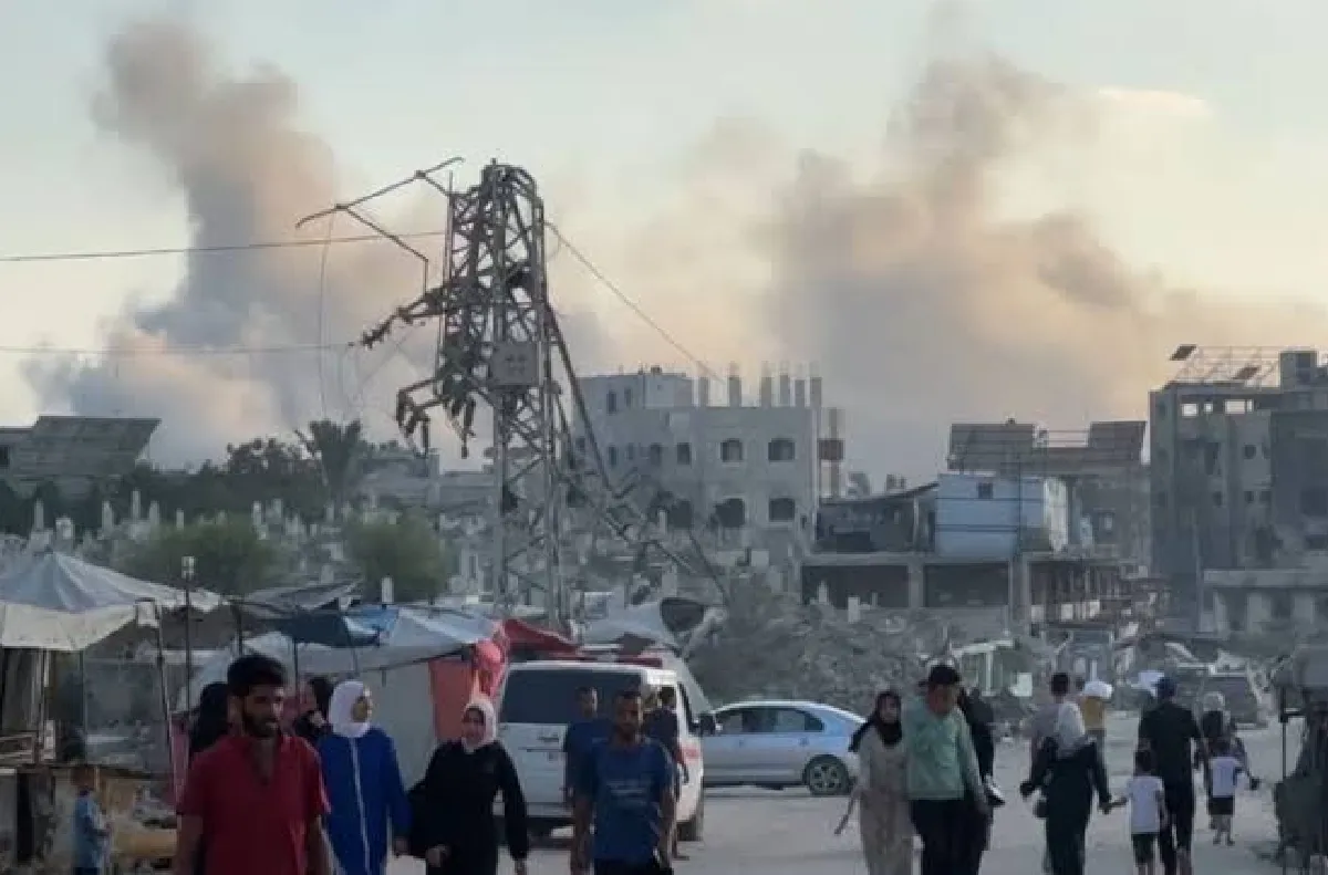 غزة .. مقتل فلسطينين اثنين وإصابة عدد آخرين في قصف إسرائيلي
