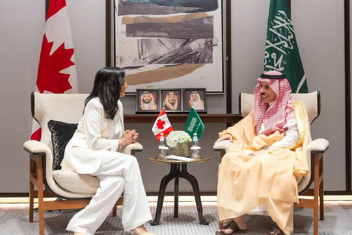 السعودية وكندا يبحثان خفض التصعيد في المنطقة والعودة إلى المسار التفاوضي