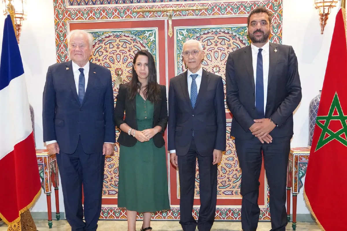 رئيس مجلس النواب يجري مباحثات مع وزيرة شؤون ما وراء البحار وبرلمانيين فرنسيين