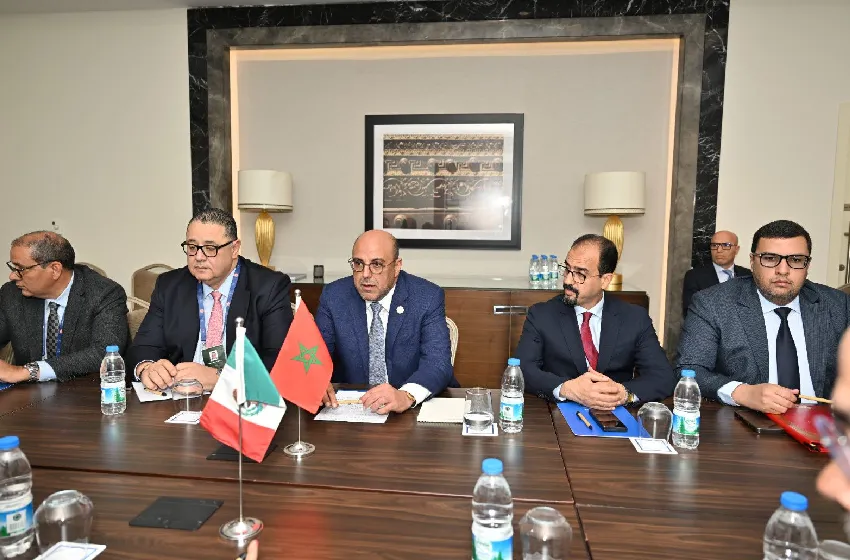 السيد ولد الرشيد يتباحث بإسطنبول مع رئيسة مجلس النواب المكسيكي