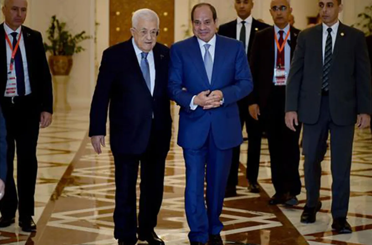 الرئيسان المصري والفلسطيني يبحثان في القاهرة تطورات الأوضاع في الأراضي الفلسطينية