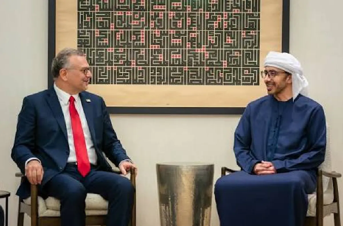 وزير الخارجية الإماراتي ومستشار الرئيس الأمريكي للشؤون العربية والإفريقية يبحثان التطورات الإقليمية