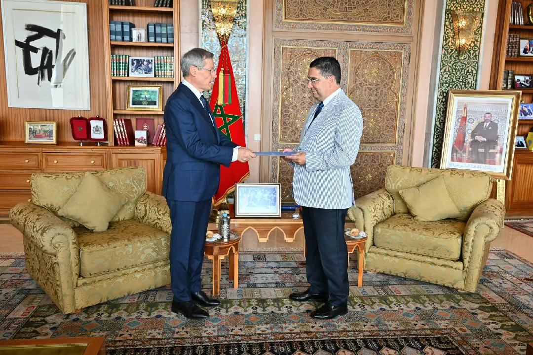 السيد بوريطة يستقبل مستشار رئيس جمهورية رومانيا حاملا رسالة إلى جلالة الملك