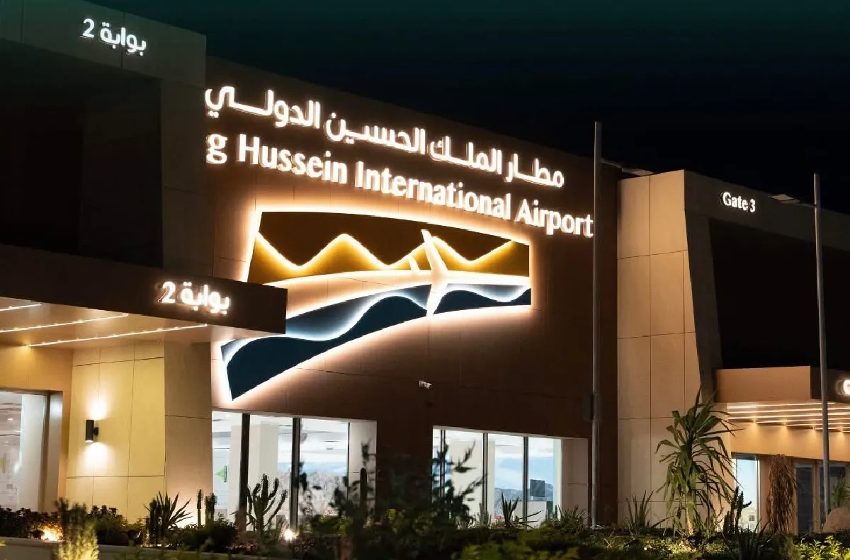 مطار الحسين الدولي بالعقبة يستقبل أولى الرحلات المباشرة من أبو ظبي