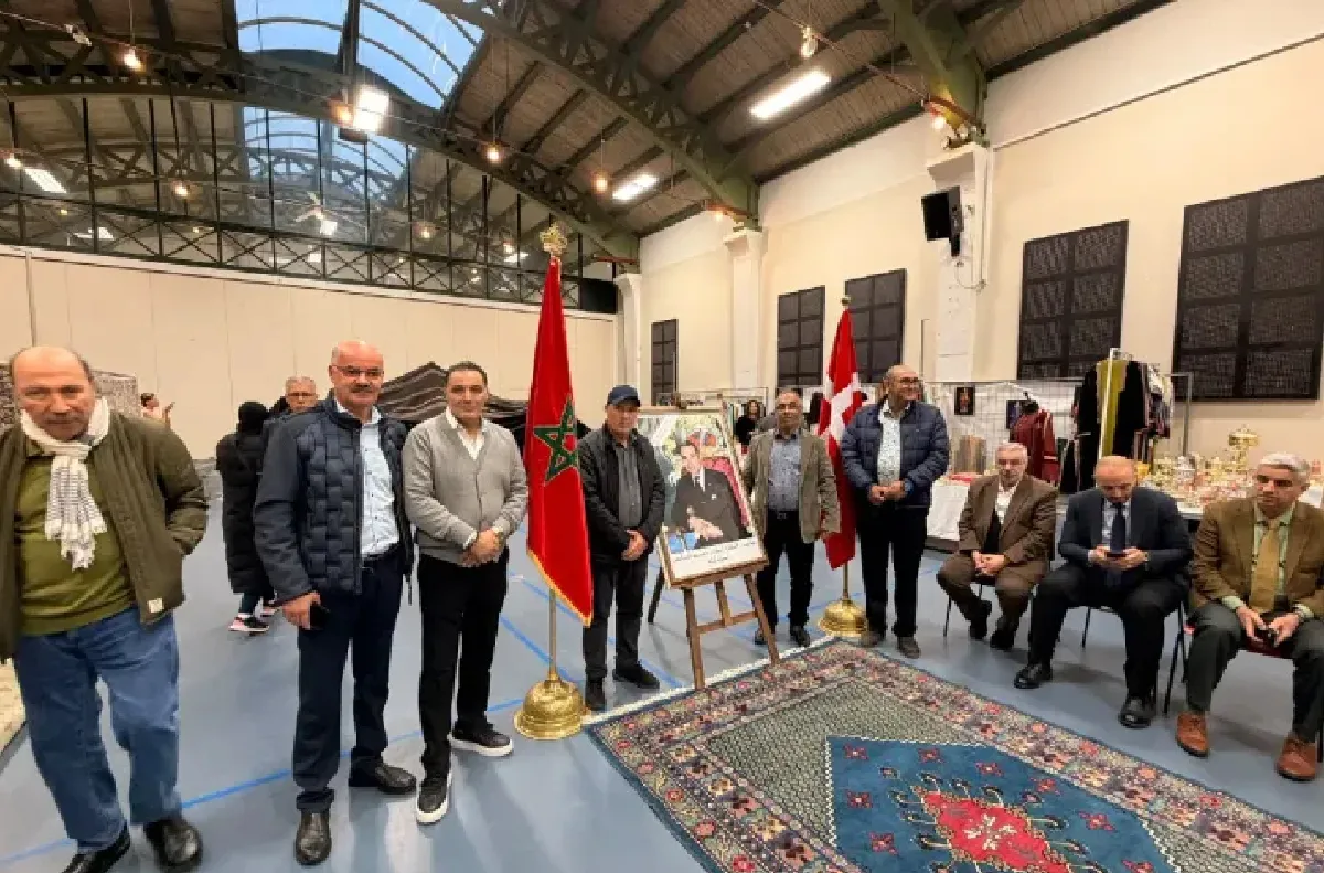 الخيمة الصحراوية تتألق في معرض الصناعة التقليدية المغربية بكوبنهاغن