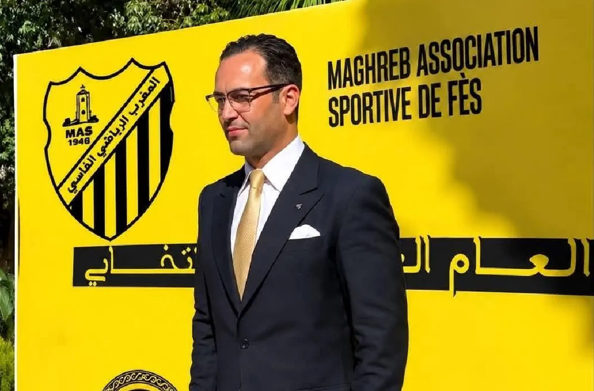 انتخاب علي بنجلون رئيسا جديدا لنادي المغرب الرياضي الفاسي