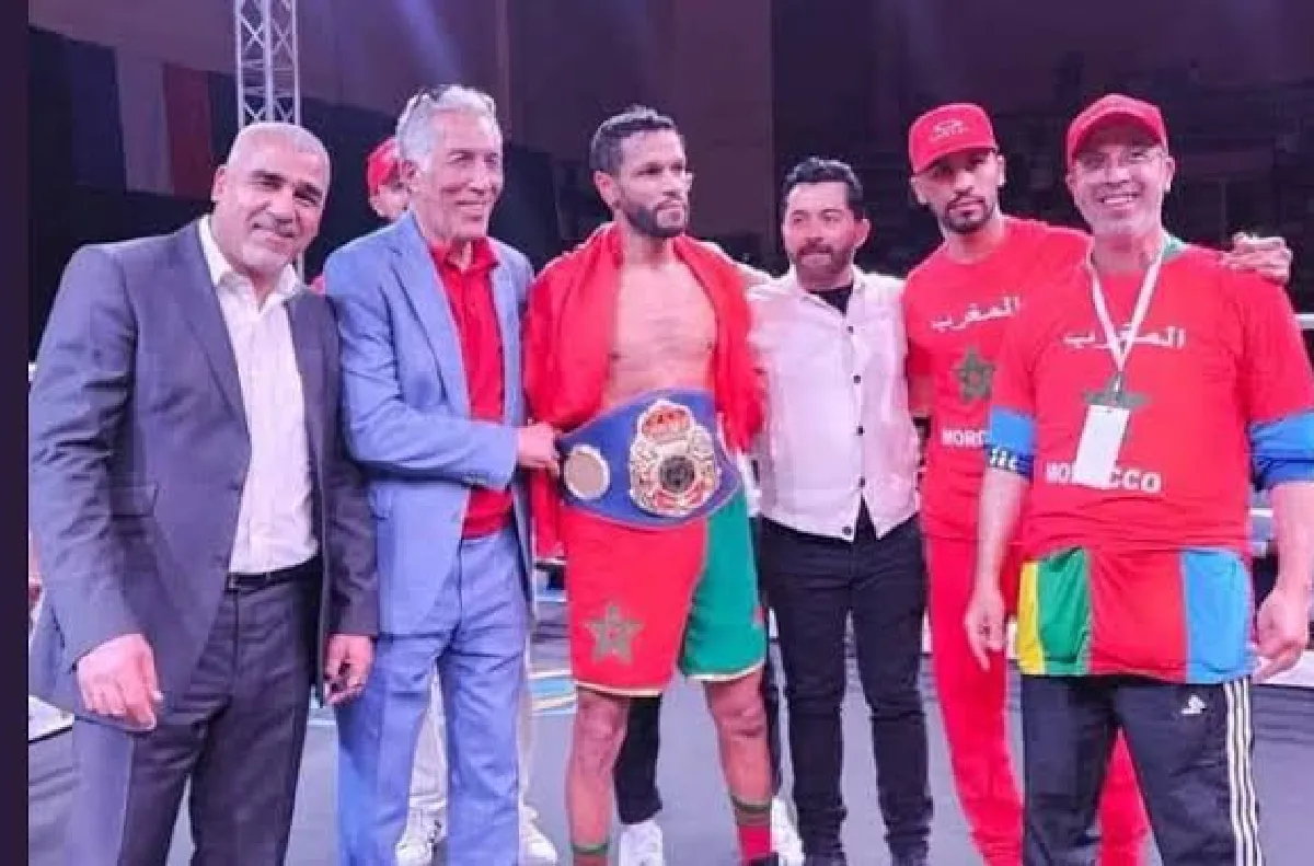 الصويرة: فوز الملاكم المغربي عثمان فرعون بلقب البطولة الدولية للاتحاد العالمي للملاكمة (WBF)
