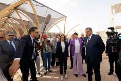 السيد أخنوش يتفقد بمراكش موقع عقد الإجتماعات السنوية لمجموعة البنك الدولي وصندوق النقد الدولي