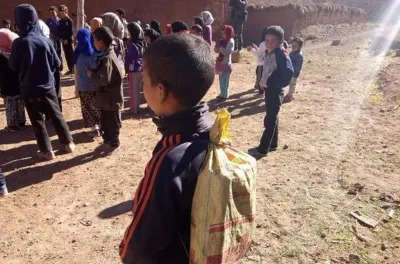 وزان .. المبادرة الوطنية للتنمية البشرية تقدم دعما متكاملا لتمدرس أطفال العالم القروي