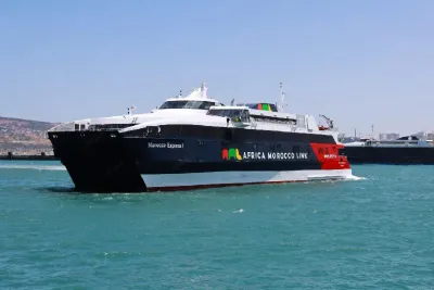 الناقل البحري "أفريكا موروكو لينك" يعزز قدراته بمضيق جبل طارق مواكبة لعملية "مرحبا 2025"