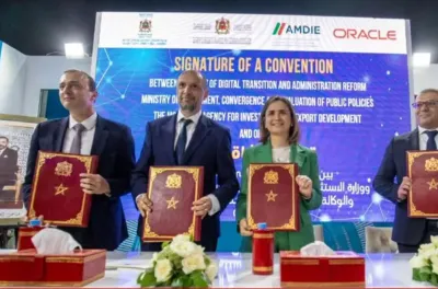 أوراكل تفتتح منطقتين سحابيتين عامتين في المغرب