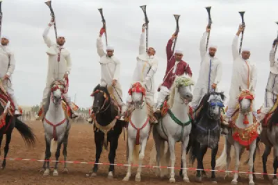 إسدال الستار على فعاليات مهرجان التبوريدة سيدي رحال الشاطئ