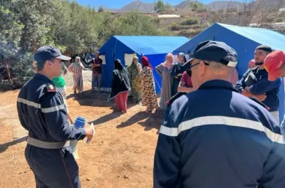 زلزال الحوز: تواصل تعزيز التغطية بالعلاجات الصحية في أماكن إيواء الساكنة المتضررة بإقليم تارودانت