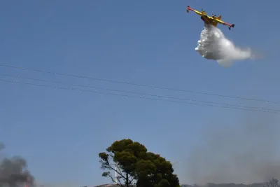 تطوان .. السيطرة على حريق غابة وادراس بجماعة عين لحصن بإقليم تطوان