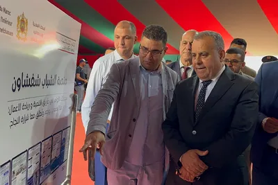 افتتاح معرض ومنتدى مؤسساتي خاص بالجهات الفاعلة في التنمية البشرية على مستوى إقليم شفشاون