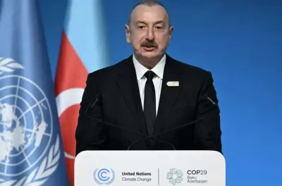 باكو.. إلهام علييف يستعرض الأجندة الخضراء لأذربيجان في مؤتمر المناخ "كوب 29"