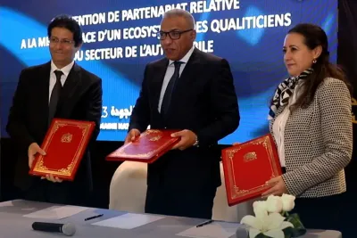 التوقيع على اتفاقيتي شراكة لإرساء منظومات للجودة في قطاع السيارات والكيمياء