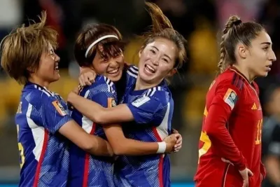 سيدات اليابان يهزمن إسبانيا