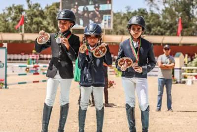 بطولة المغرب للخيول القصيرة/أسبوع الفرس 2023: آنا سنون وكميل زوهري وإبراهيم بنيساي يحرزون اللقب