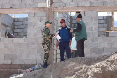 بعد إعادة البناء جراء الزلزال، أسر تستعد للعودة لمنازلها ببوابوض بإقليم شيشاوة